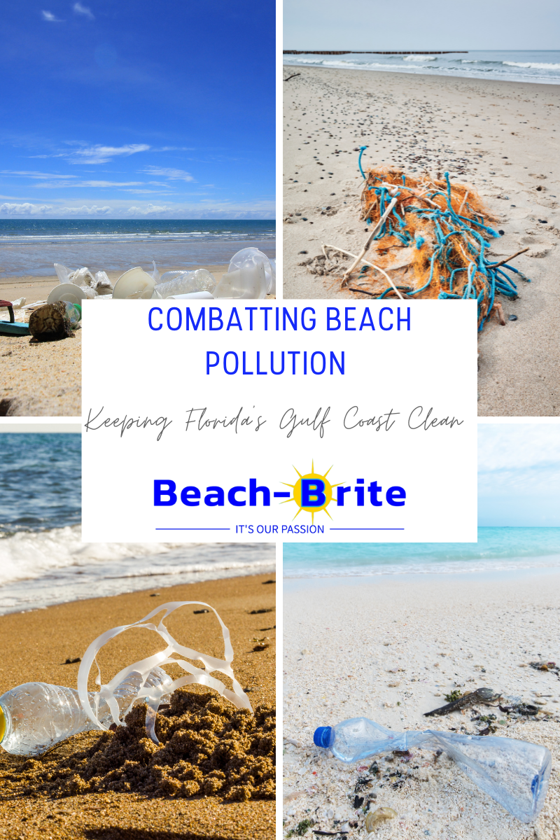combating beach pollution on Florida's Gulf Coast