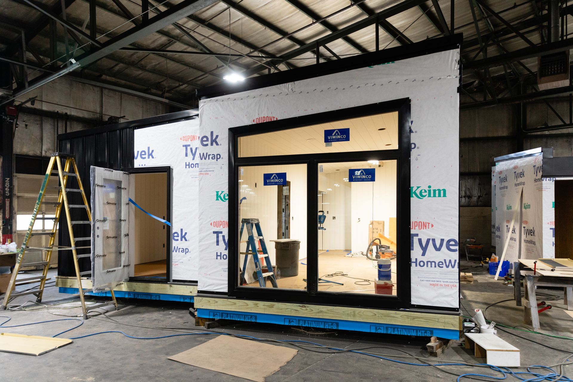 Custom Prefab home in the woods