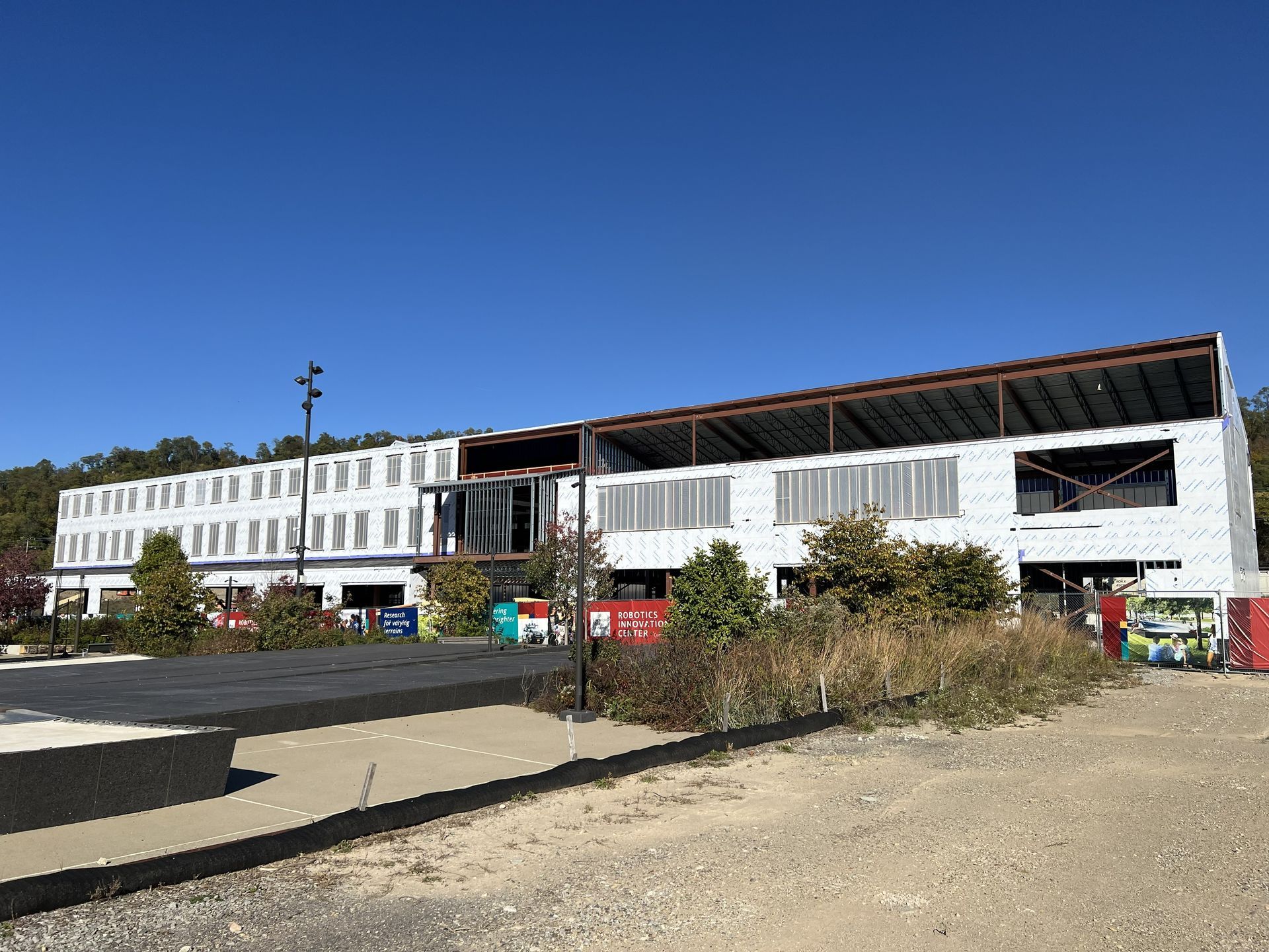 New building construction