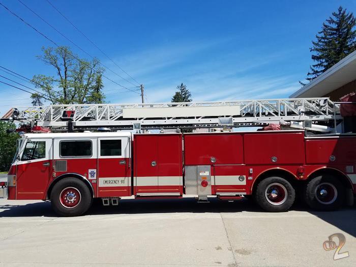 1989 Simon Duplex 110ft LTI Ladder