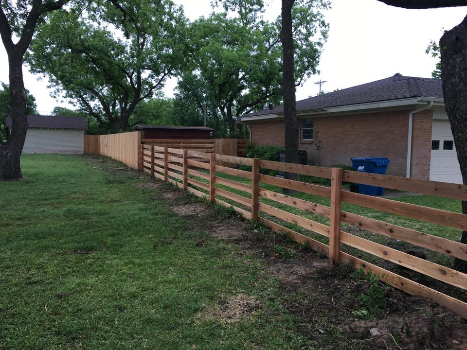 2 Wood Fence Abilene, TX