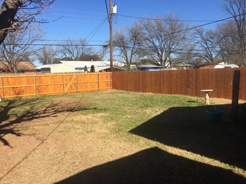 Wood Fence Abilene, TX aa