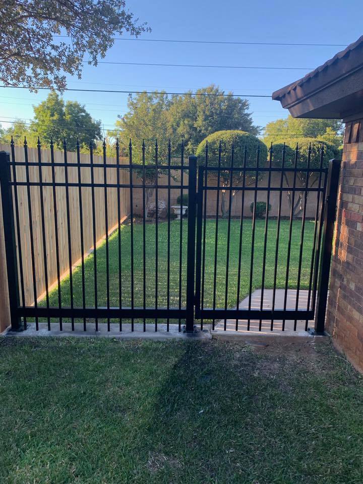 Wrought Iron Fence 8899