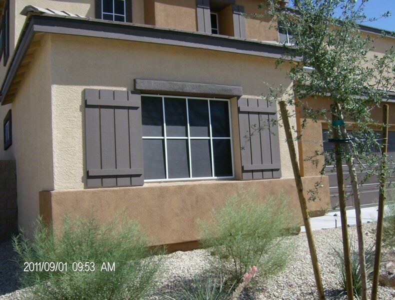 Home Windows with Solar Screens - Heat Protection in Las Vegas, NV