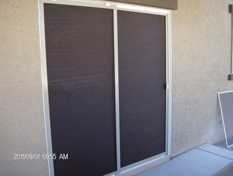 Sliding Door with Solar Screen - Heat Protection in Las Vegas, NV