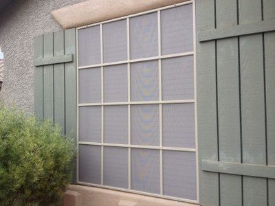 Home Window with Solar Screen - Heat Protection in Las Vegas, NV