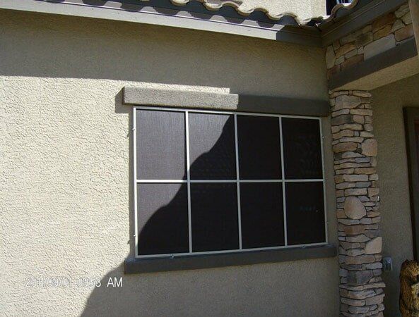 Home Window with Solar Screens - Heat Protection in Las Vegas, NV