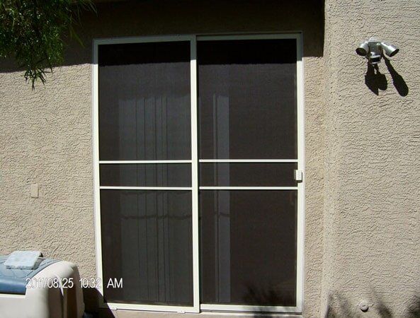 Sliding Door with Solar Screens - Heat Protection in Las Vegas, NV
