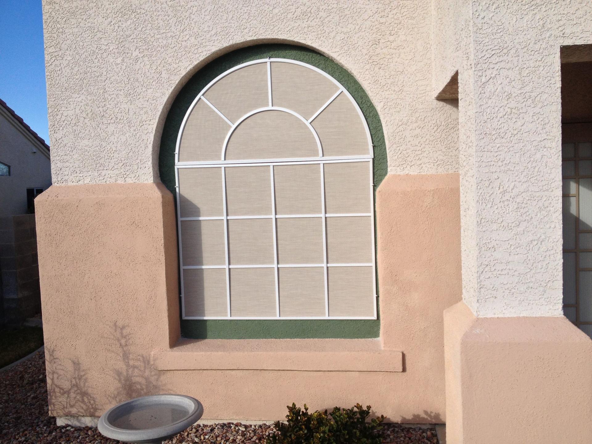 fixed solar screens for windows