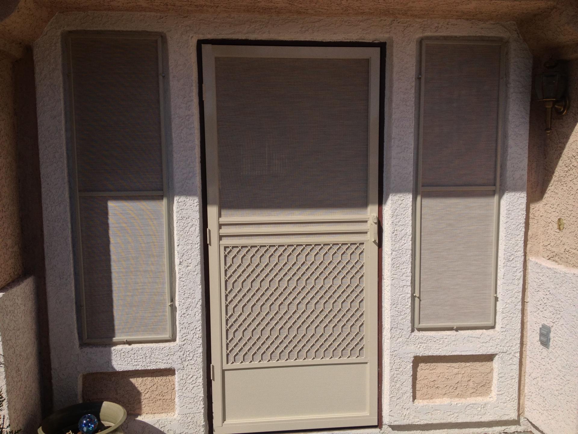 Door with Solar Screens - Heat Protection in Las Vegas, NV