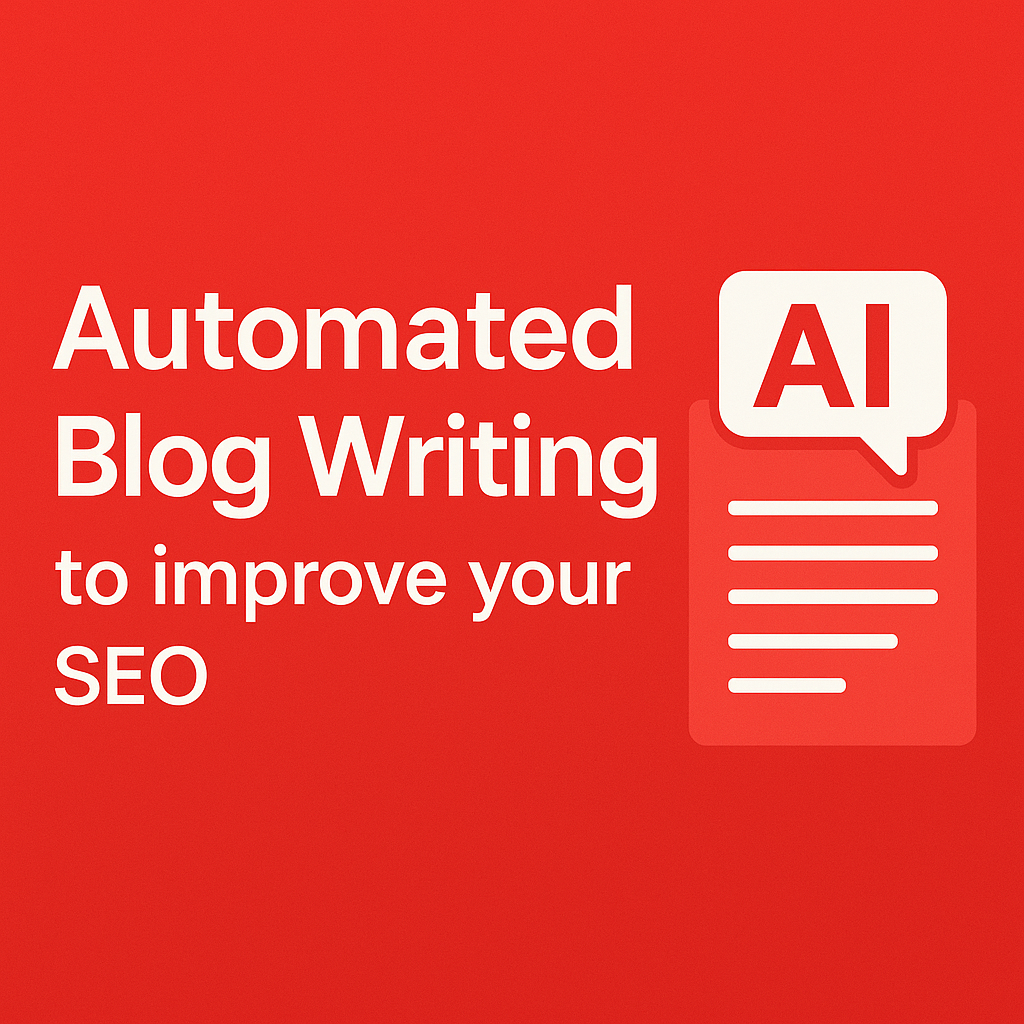 automated blog writing product image
