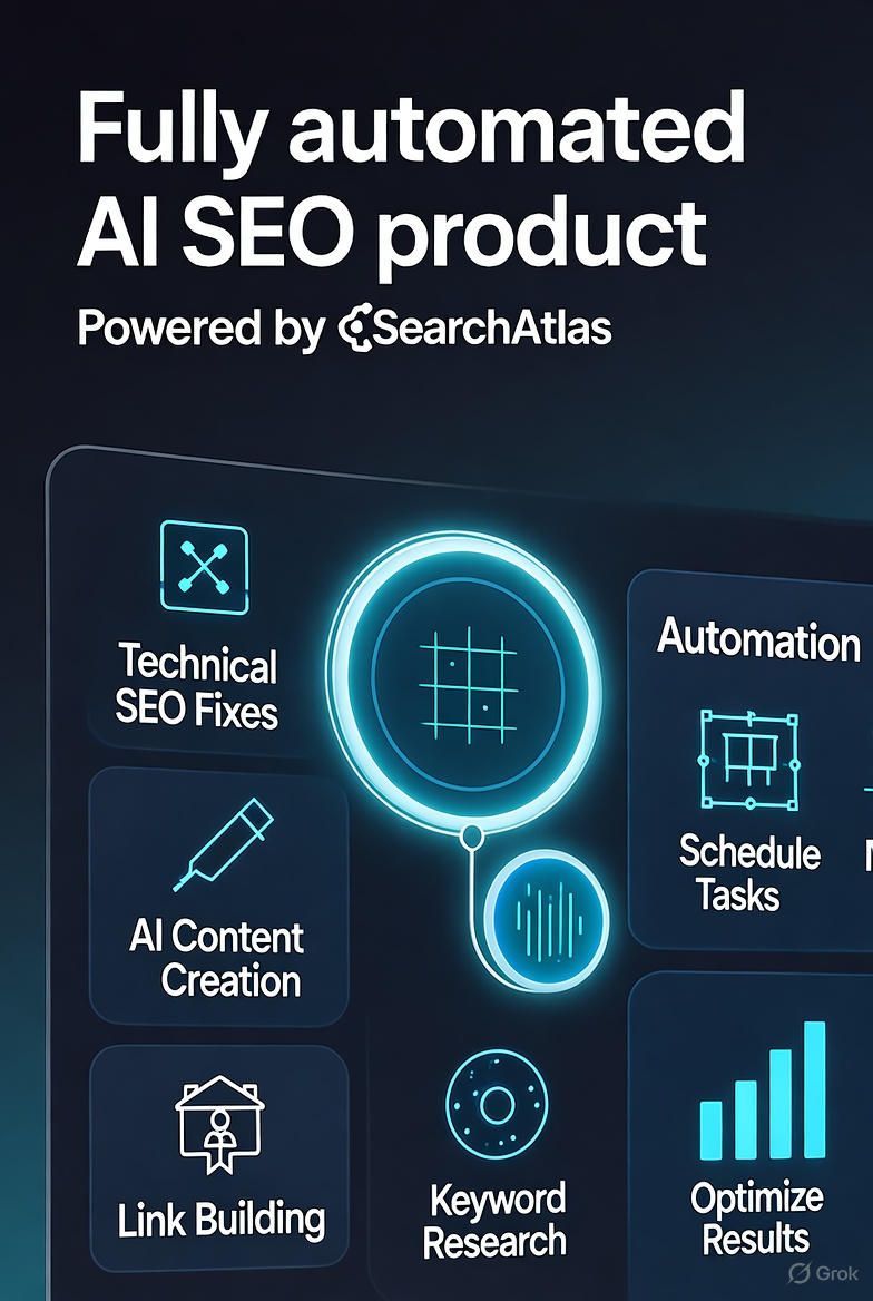 Fully Automated AI SEO - Done-For-You Search Engine Optimisation (No People Required)