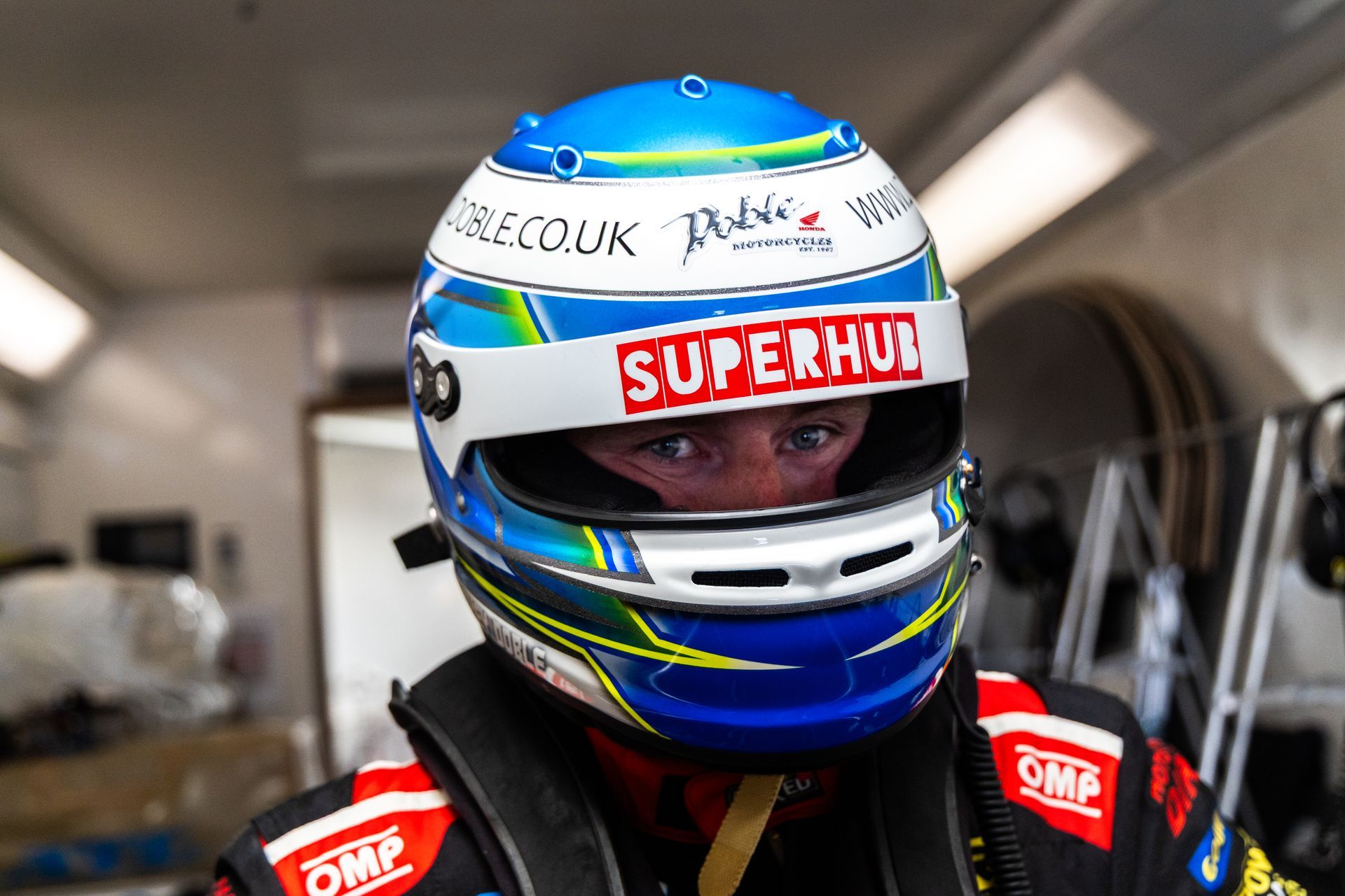 Mikey  Doble BTCC 2025 season helmet