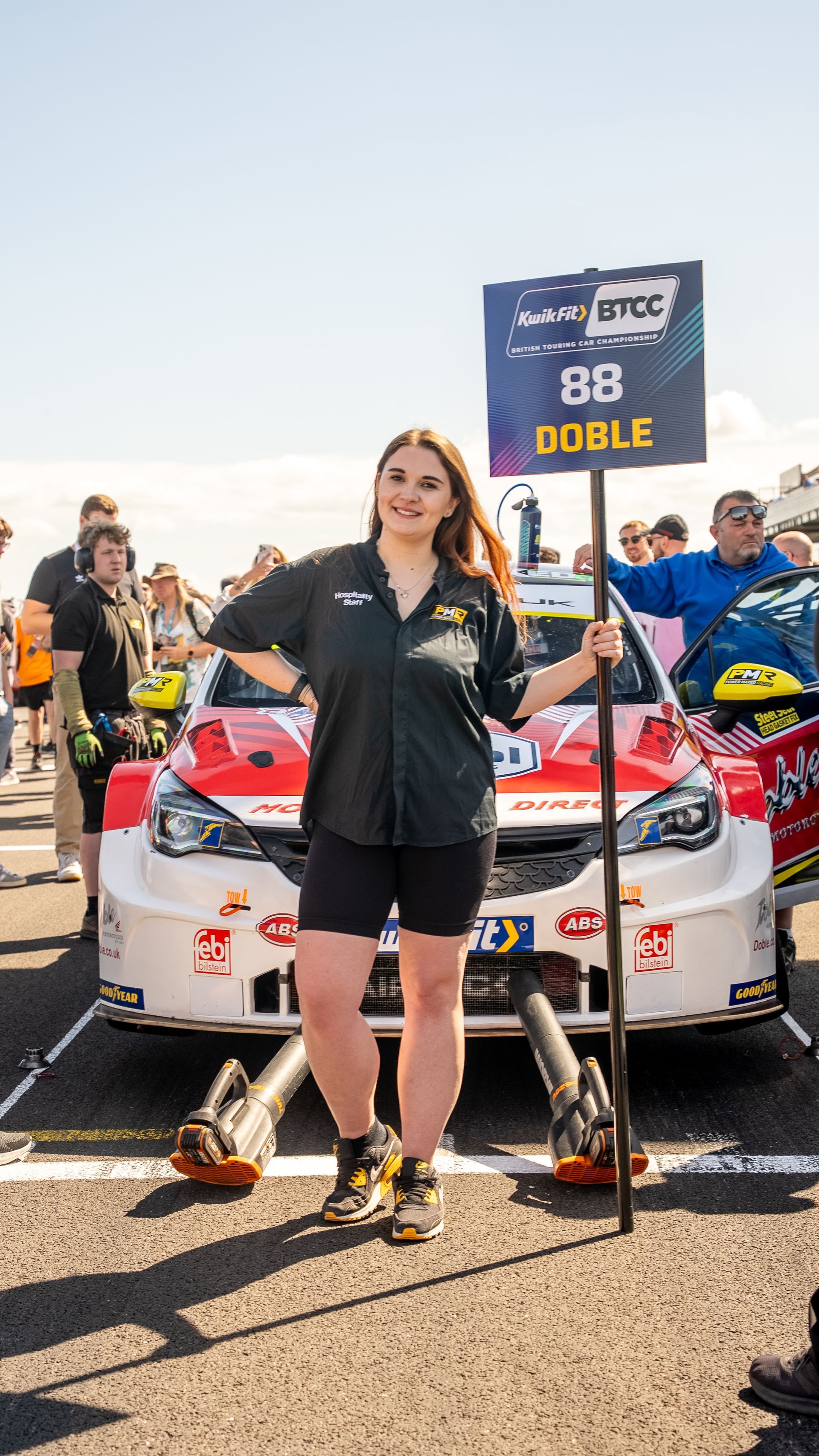BTCC 205 Donnington Girl