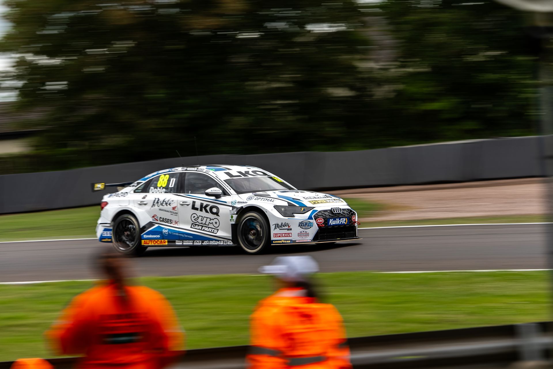 Mikey Doble Racing at Oulton Park for 100th Race