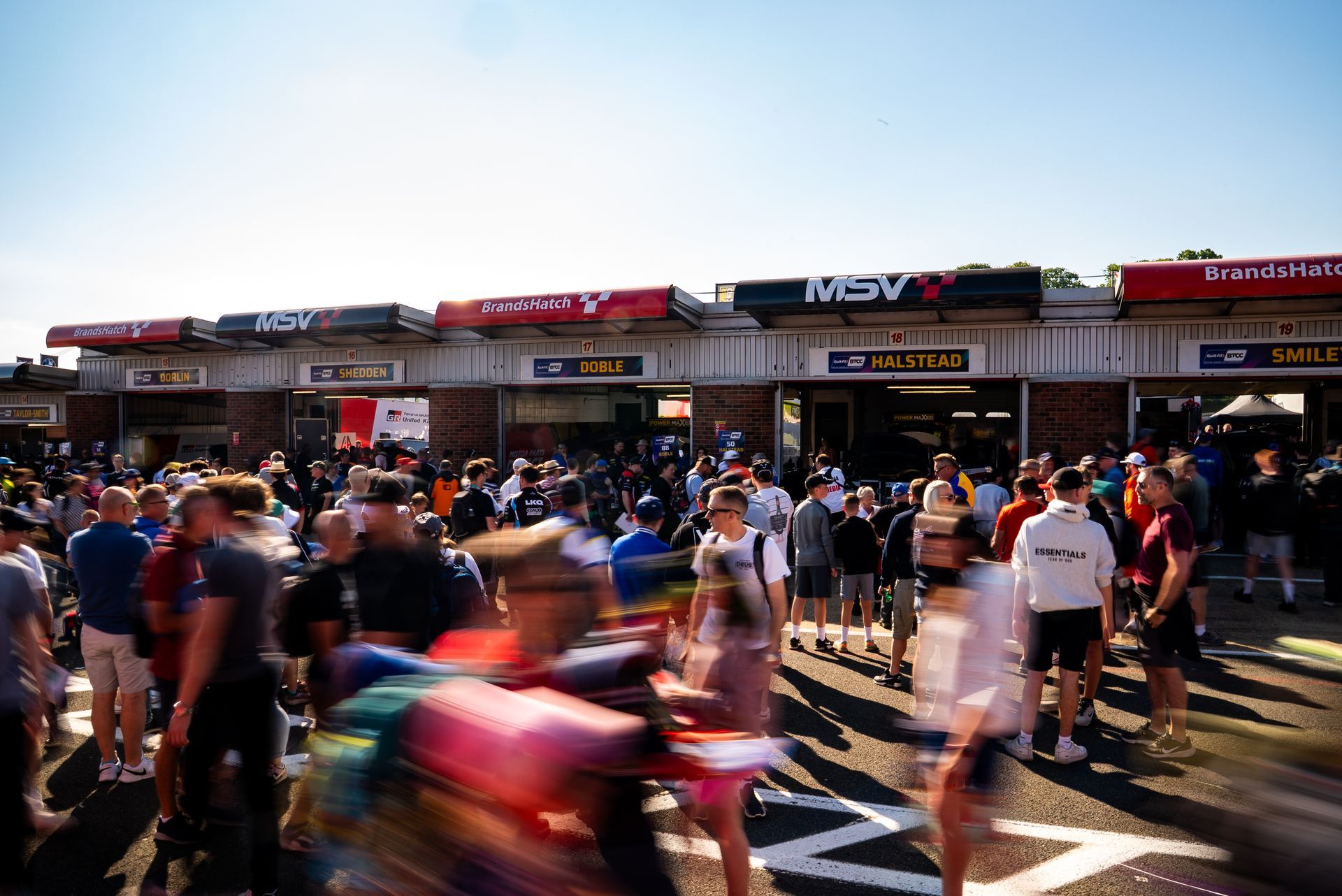 BTCC 2025 Brands Hatch pmr station