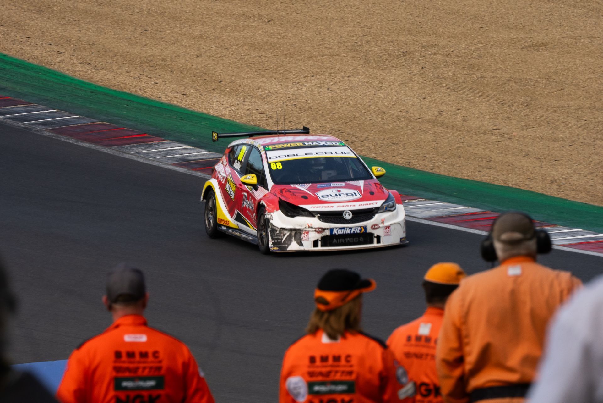 BTCC 2025 Mikey doble 88 pmr car