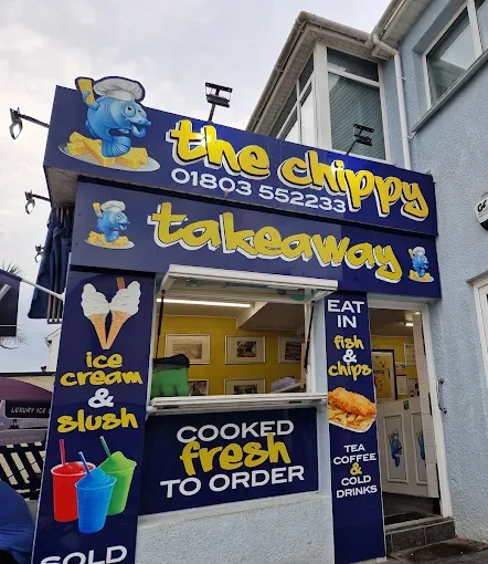 The Chippy best chip shop in paignton entrance