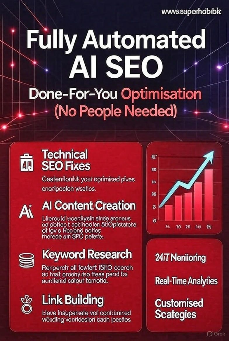 Fully Automated AI SEO - Done-For-You Search Engine Optimisation (No People Required)