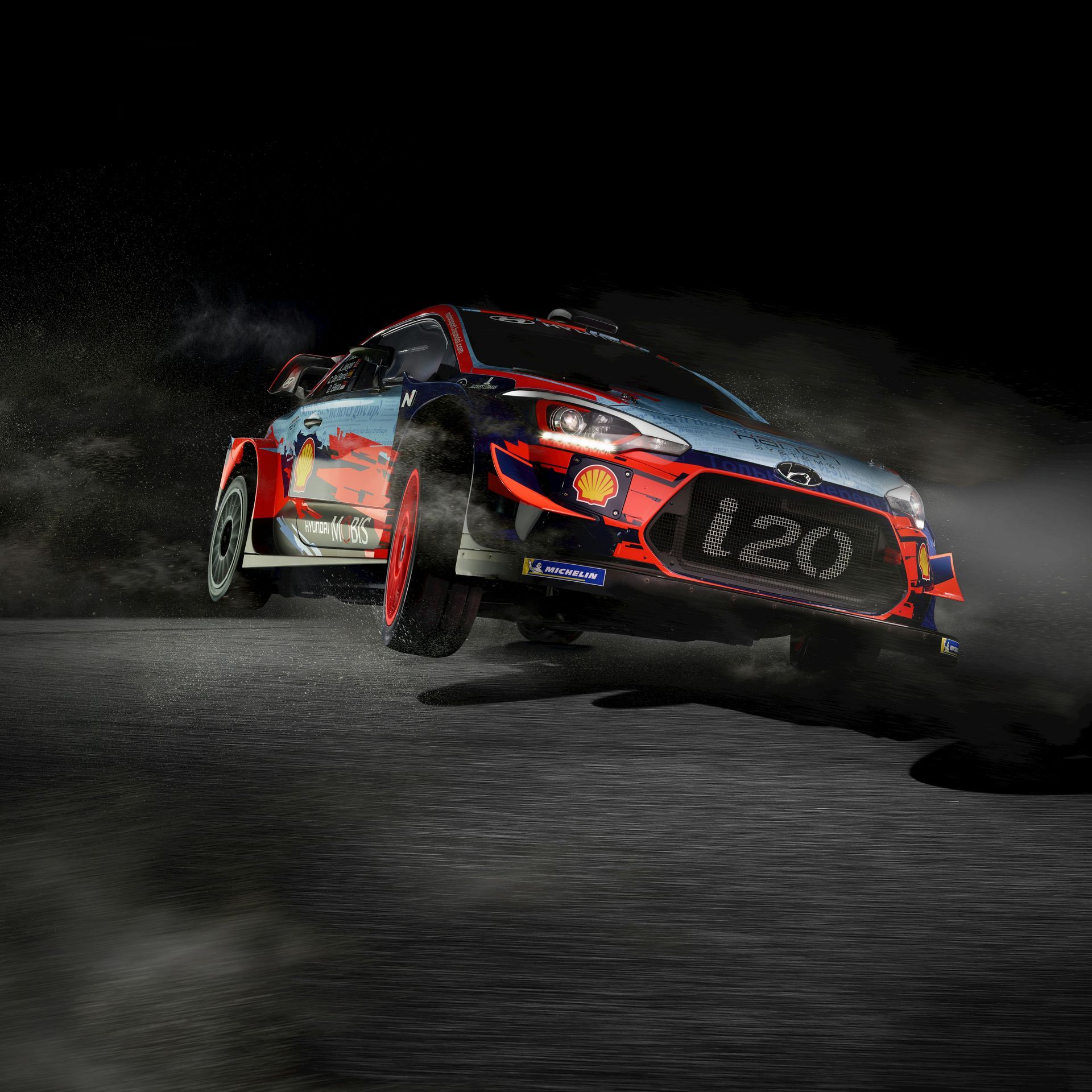 Sponsor WRC Rally Car