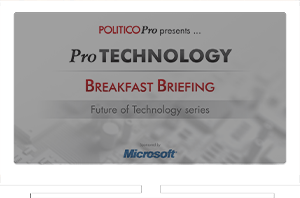 Politico Pro Technology Breakfast