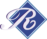 A blue square with the letter r on it (Restiron Logo)