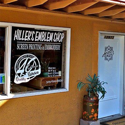 Hiller's Emblem Shop — Custom Company shirts in Portland, OR