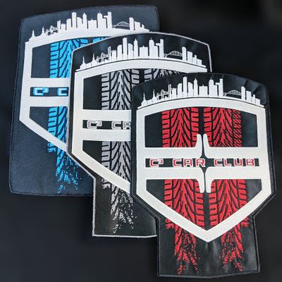 Sports insignia emblem set — Custom Patches in Portland, OR