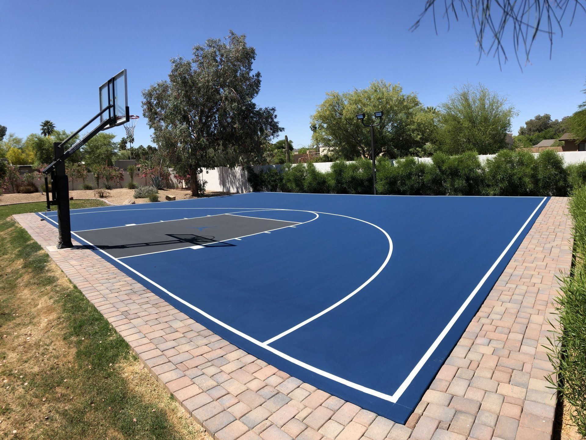 Basketball Court — Mesa, AZ — Custom Courts and Tiles Basketball Court — Mesa, AZ — Custom Courts and Tiles