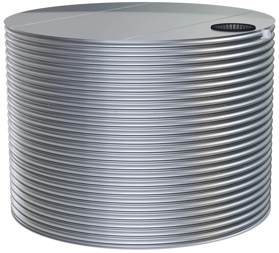 Round Corrugated Steel Water Tanks Sydney Canberra NSW ACT