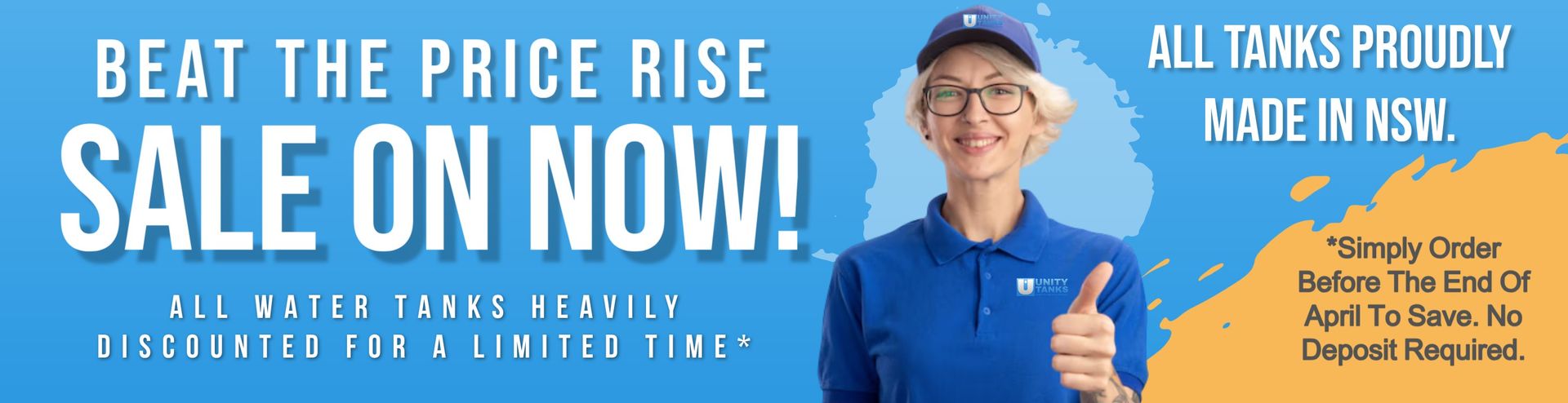 Sale On Now! Water Tank Sale Sydney NSW