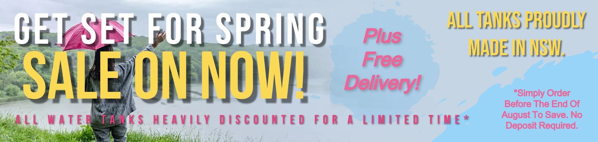 Sale On Now! Water Tank Sale Sydney NSW