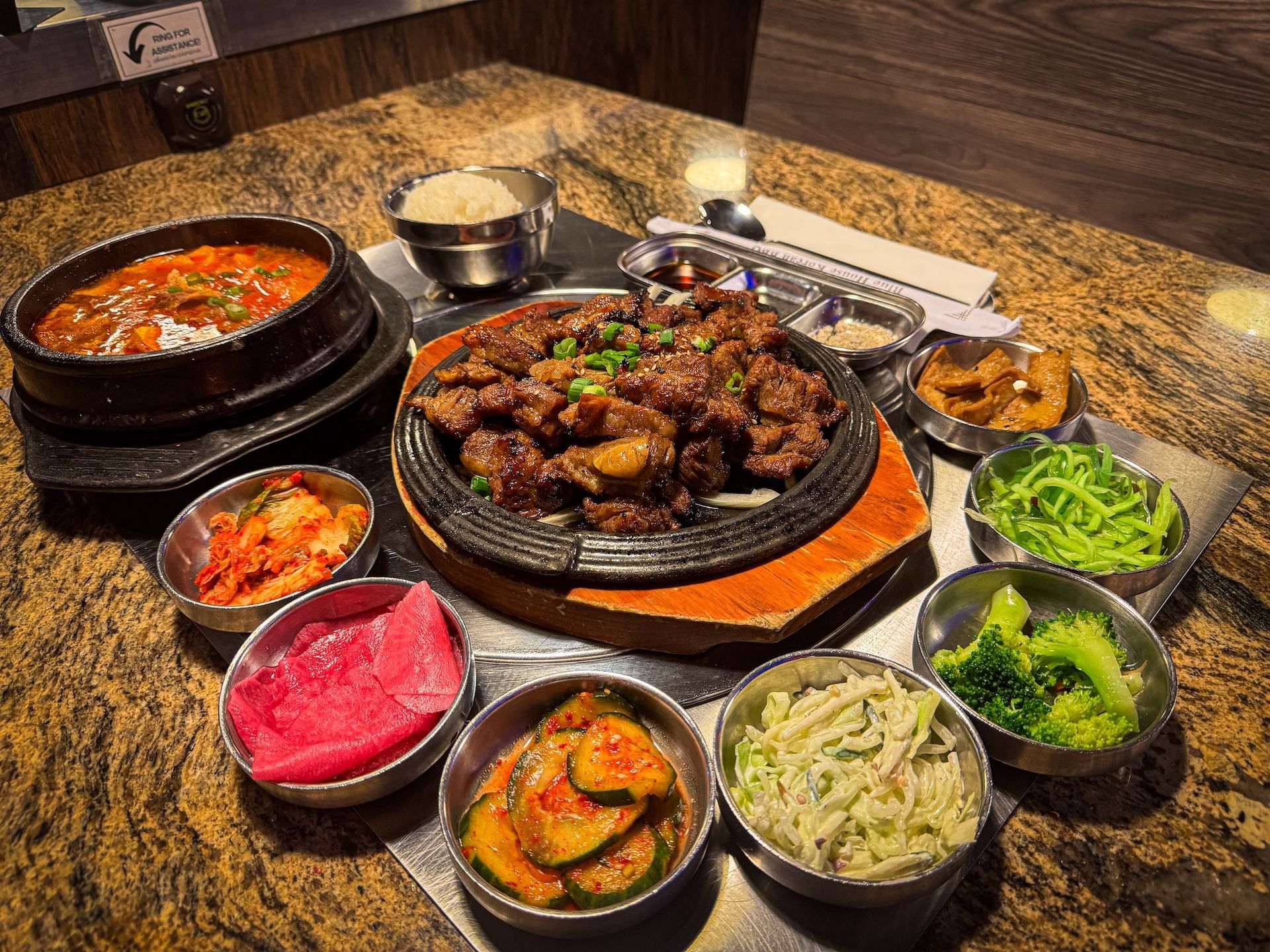 Blue House Jumuluk-Seafood Soft Tofu Soup