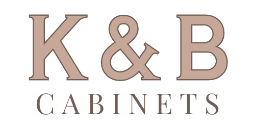 k & b cabinets logo