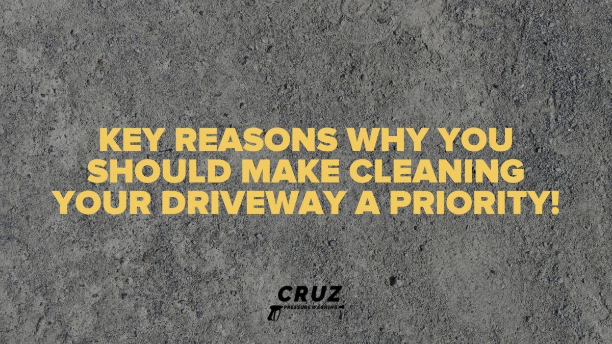 Key Reasons for Cleaning Your Driveway — Cincinnati, OH — Cruz Pressure Washing