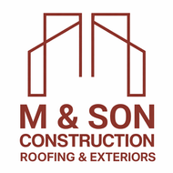 M & Son Construction logo