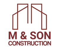 M & Son Construction logo