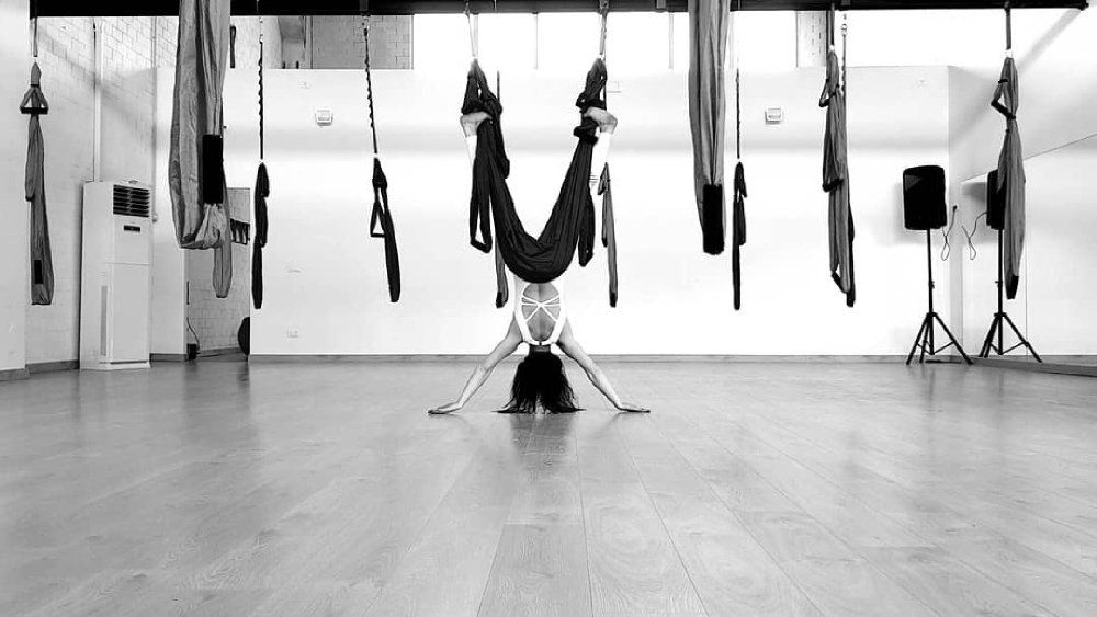 Seduta di pilates Boy Flying