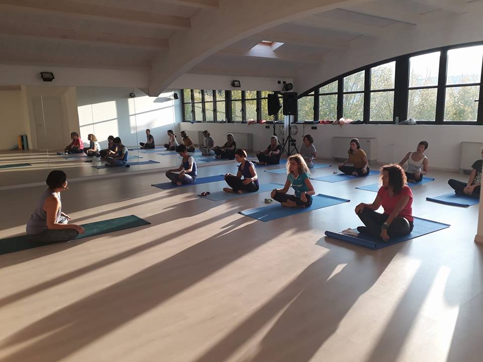 Lezione di yoga