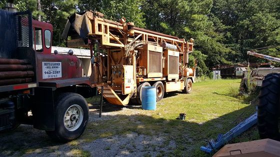 Drilling — Two Man Working with Drills and Pipes in Temple, GA