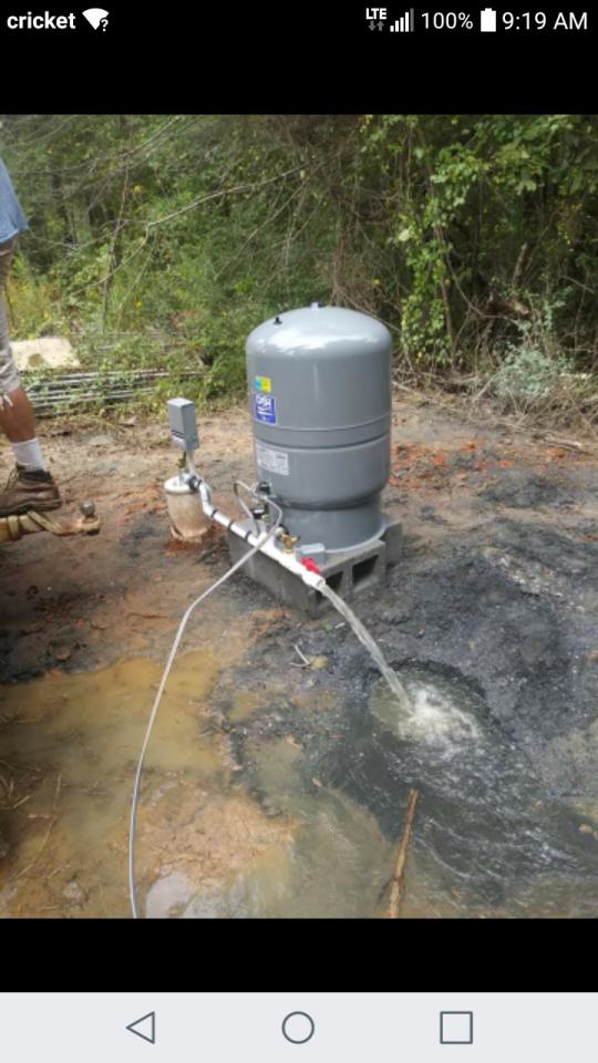 Well Repair — Repaired Well with Pump in Temple, GA