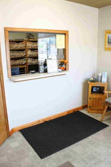 Black doormat — Restorative Dentistry in Woodland Park,CO
