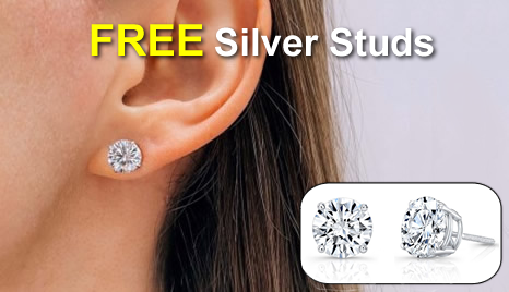 Free Silver Studs | Pigeon Forge, TN | American Jewelry Company