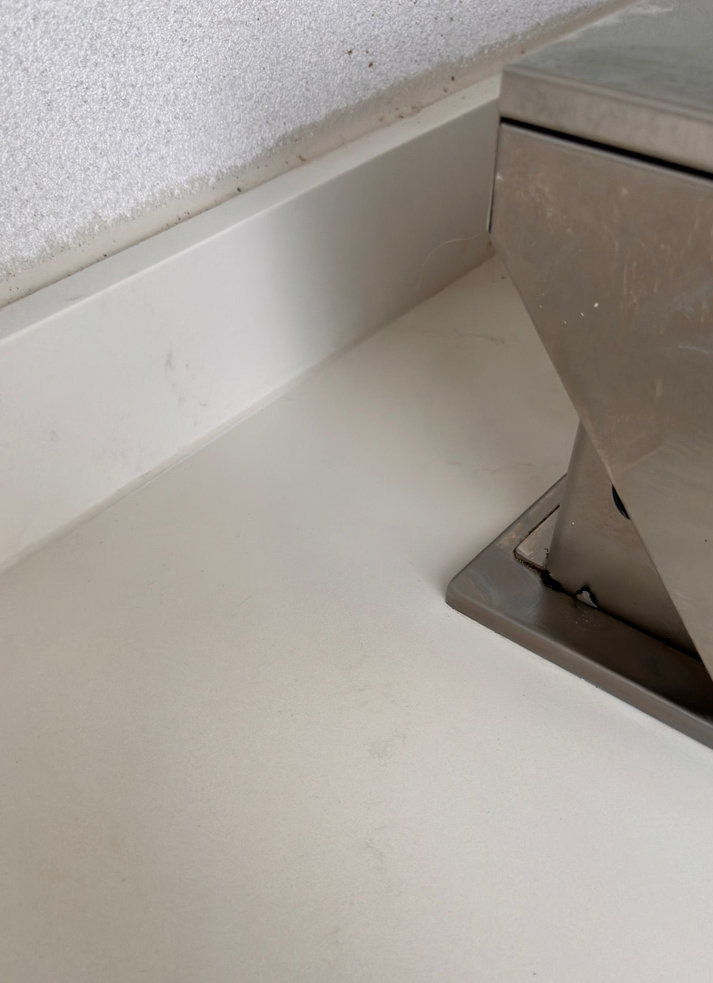 Engineer stone repaired — before and after comparison