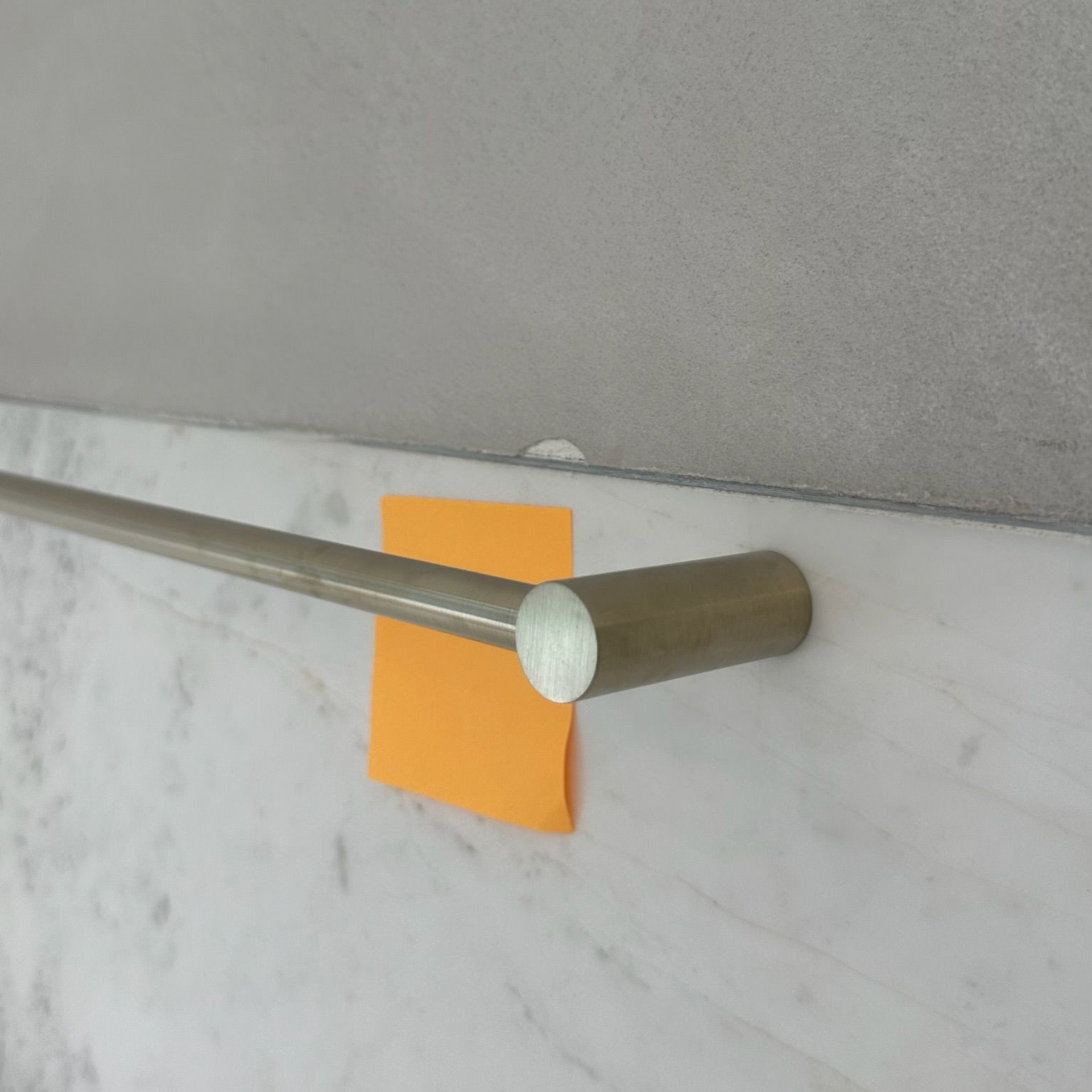 Concrete repaired — before and after comparison