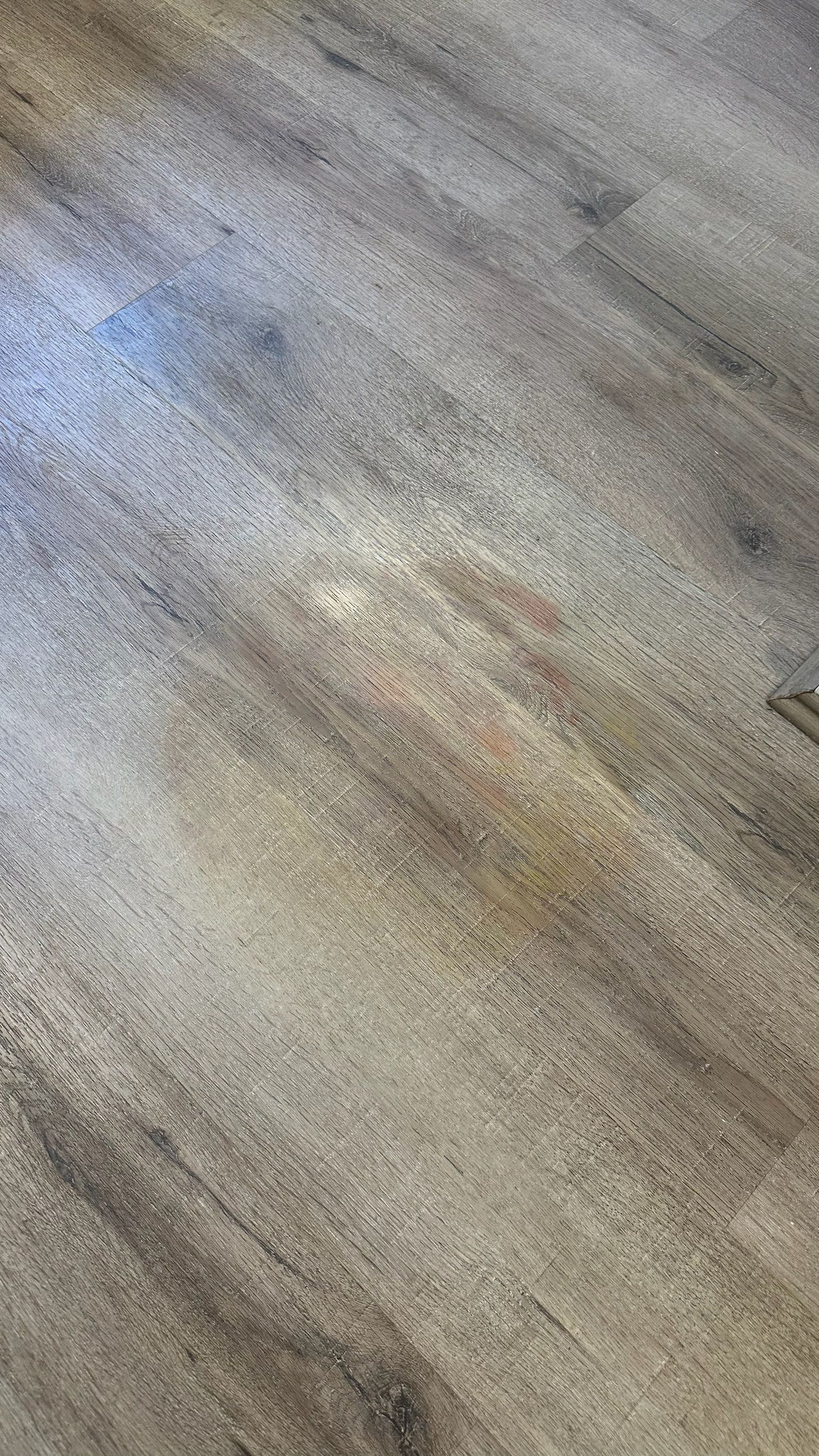 Engineer timber floor repaired — before and after comparison