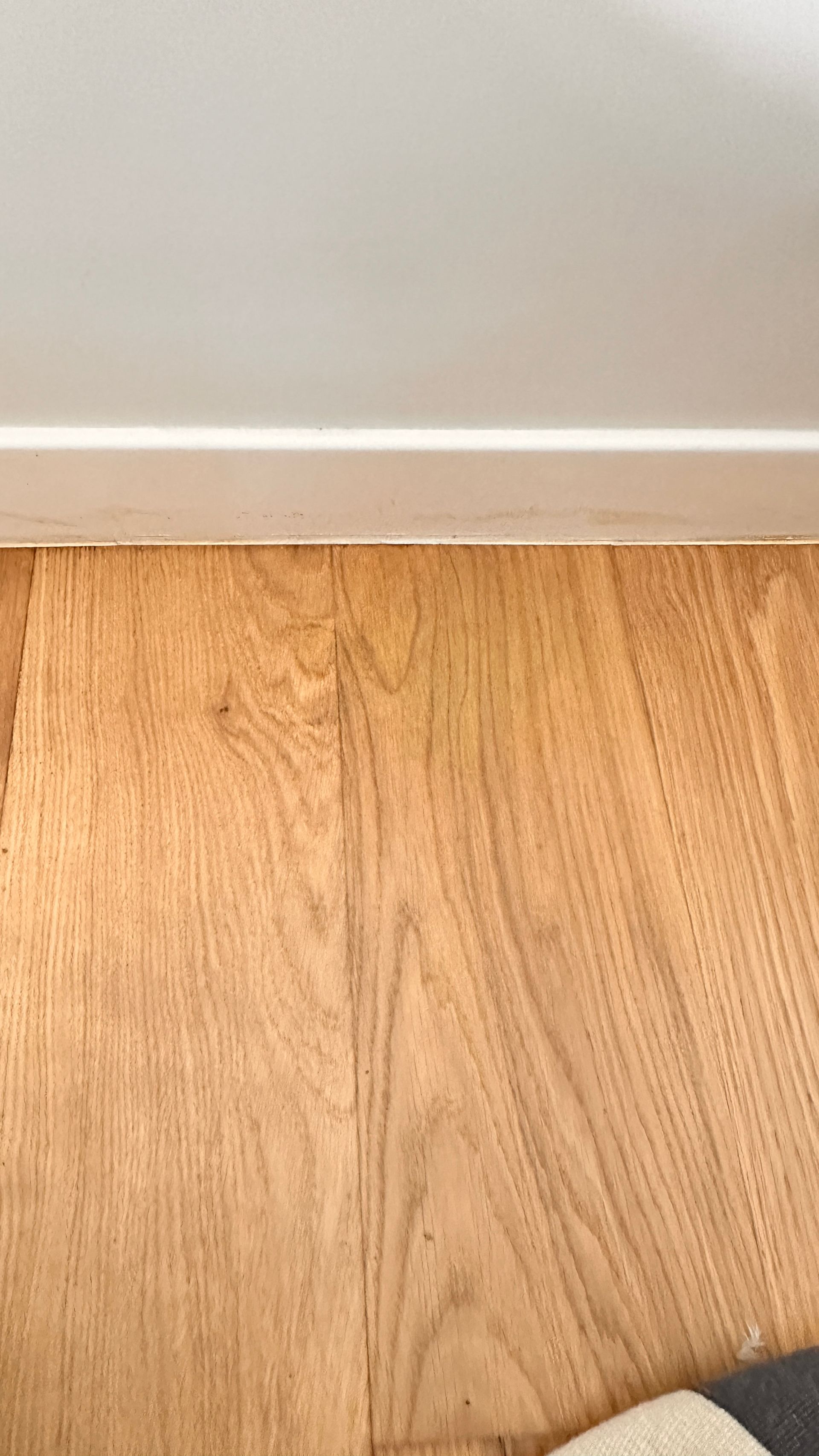 Engineer timber floor repaired — before and after comparison