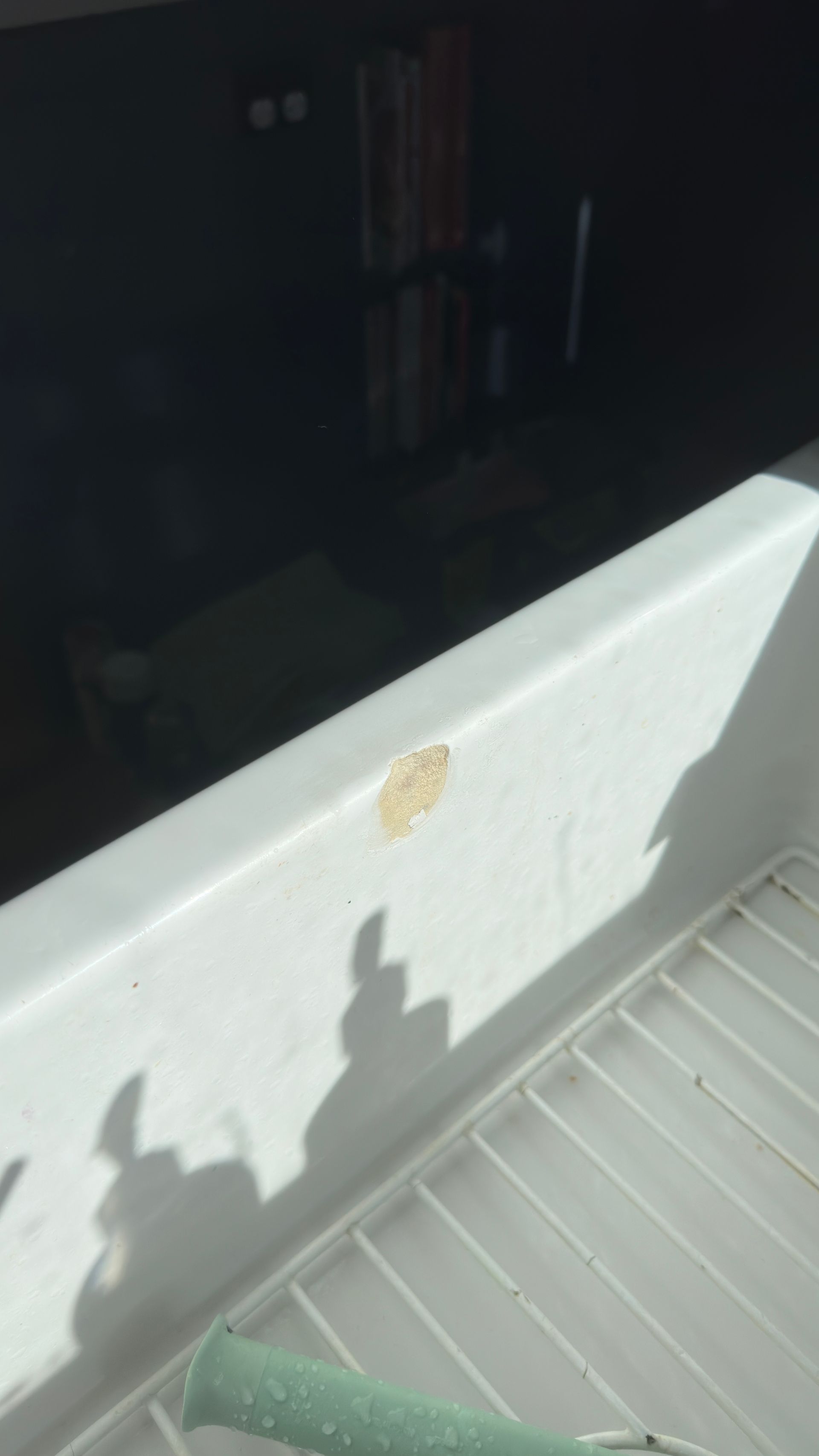 Timber repaired — before and after comparison