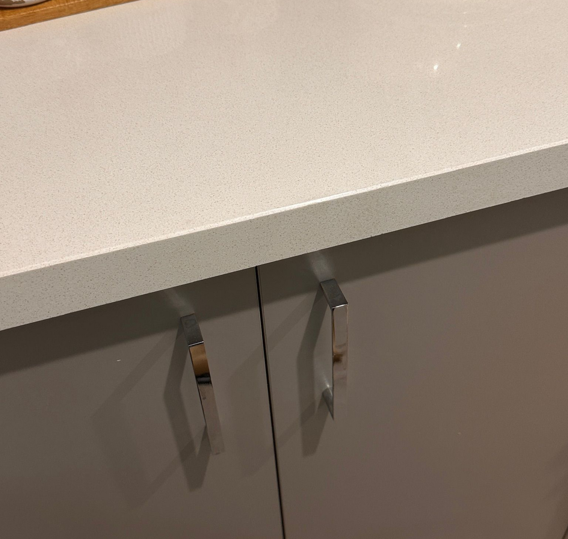 Engineer benchtop floor repaired — before and after comparison