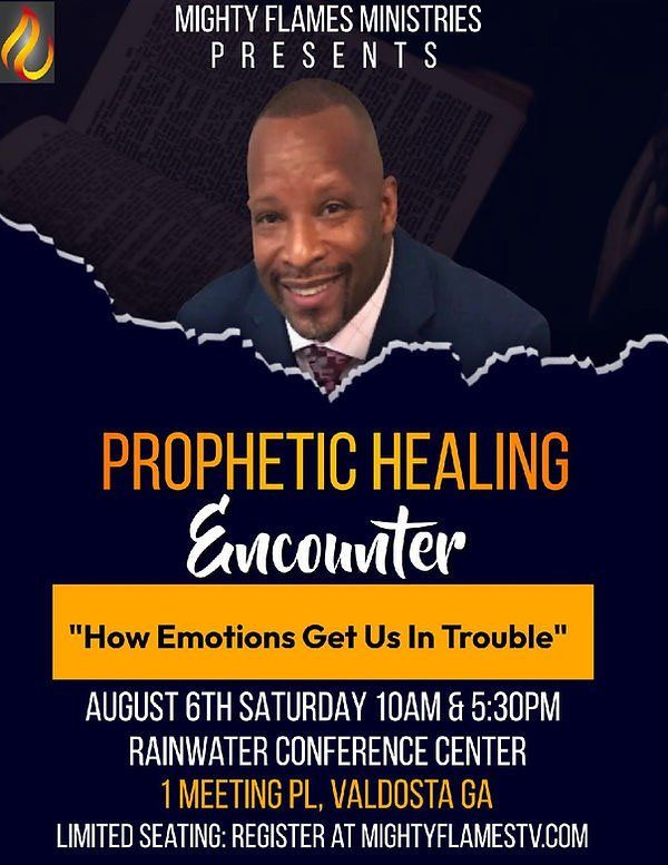 Banner for Prophetic Healing Encounter